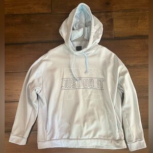 Nike Blue Just Do It Hoodie